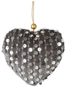 Vianočná ozdoba 321C strieborná (12 ks)