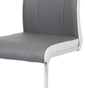 AUTRONIC Jedálenská stolička DCL-406 GREY