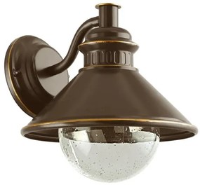 Nástenné svetlo Eglo ALBACETE pozink hnedá 96262, 1 ks