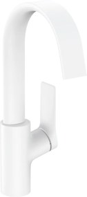 Hansgrohe Vivenis, umývadlová batéria 210, s výpustom a otočným výtokom, EcoSmart, biela matná, HAN-75030700