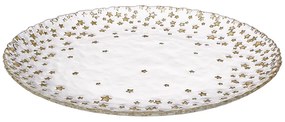 STARS Tanier so zlatými hviezdami 32 cm