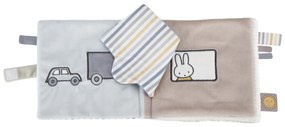 Textilná knižka s aktivitami králiček Miffy Fluffy Green