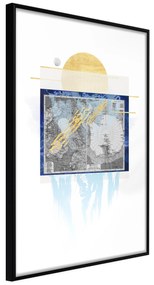 Artgeist Plagát - Antarctica [Poster] Veľkosť: 30x45, Verzia: Čierny rám