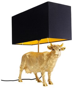 Cow stolová lampa zlatá 52 cm