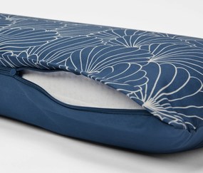 Obliečky na vankúše z mikrovlákna, modré, 2 ks, cca 80 x 40 cm