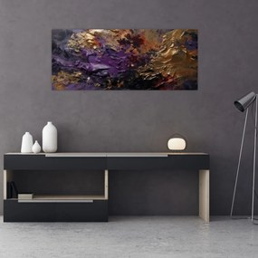 Obraz - Textúrovaná abstrakcia (120x50 cm)