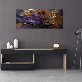 Obraz - Textúrovaná abstrakcia (120x50 cm)