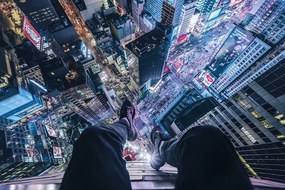 Plagát, Obraz - On The Edge Of Times Square, (91.5 x 61 cm)