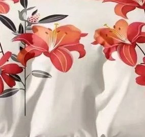 Posteľné obliečky Homa EDIT ORANGE 7-dielna sada 140x200 cm