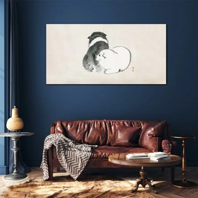 Sklenený obraz Zvieratá psy