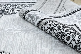 Koberec GLOSS 8490 52 Ornament - slonia kosť, sivý