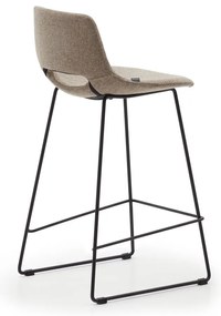 Svetlohnedá barová stolička (výška sedadla 65 cm) Zahara – Kave Home