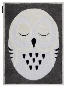 Koberec JOY Owl sivý / krém