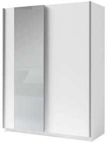 Skriňa Gozo III 10 so zrkadlom biela