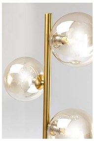 KARE DESIGN Stojatá lampa Three Balls zlatá, 160 cm