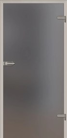 Sklenené dvere Naturel Glasa pravé 70 cm dark Grey čiré GLASA1G70P