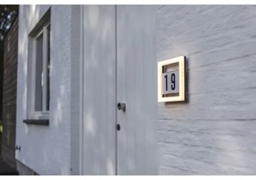 LED Domové číslo ALICE LED/13W/230V IP44 3000K antracit