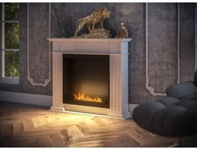 InFire - BIO krb 115x100 cm 3kW biela