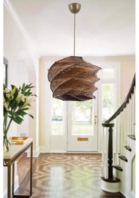 Svetlohnedé závesné svietidlo ø 32 cm Ruche – Opviq lights