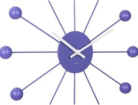 Karlsson 5977PU dizajnové nástenné hodiny fialová, pr. 40 cm