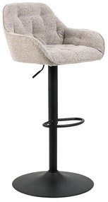 Svetlosivé otočné barové stoličky v súprave 2 ks 109 cm Brooke – Actona