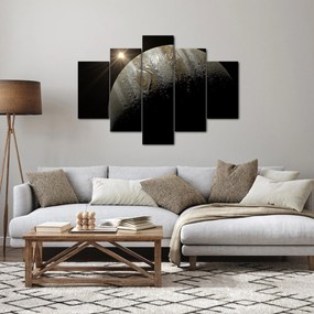 Obraz planéty vo vesmíre (150x105 cm)