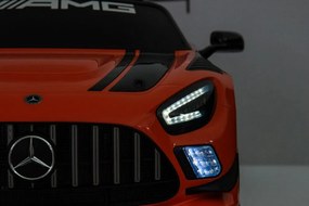 LEAN CARS Elektrické autíčko Mercedes AMG GT3, oranžové