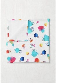 Biela mušelínová detská deka 75x100 cm Summer – Mijolnir