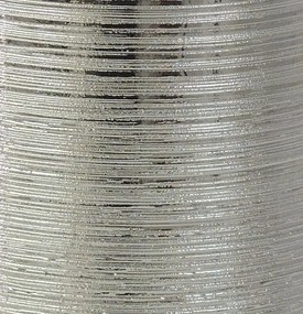 Váza Modern 30 cm, strieborná