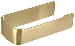 Nástenný držiak na toaletný papier z nehrdzavejúcej ocele v mosadznej farbe Ume Brass – Zone