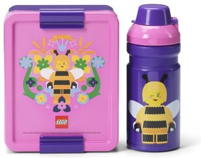 Detský desiatový box s fľašou Bee – LEGO®