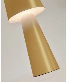 LED prenosné vonkajšie svietidlo so stmievačom na USB ø 16 cm Arenys – Kave Home