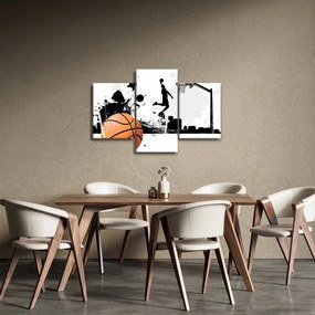 Obraz - Hráč basketbalu (90x60 cm)
