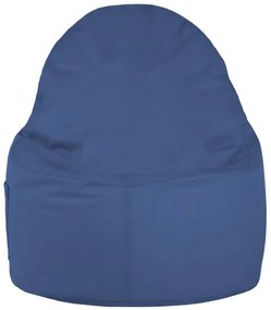 Kreslo Porto ekokoža modré