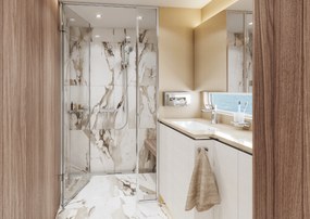 Hansgrohe AddStoris, košík do rohu, chrómová, HAN-41741000