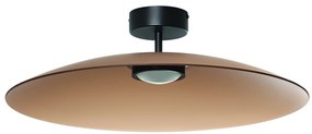 LED čierno-moca hnedé moderné stropné svietidlo Polifemo 60