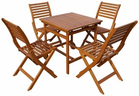 Rozkladacia zostava PARIS - 1x stôl+ 4x stoličky
