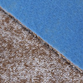 Spoltex, Metrážny koberec Milano 43 tm. béžový, na mieru, šíře 4m,5m, béžová, filc, detská izba