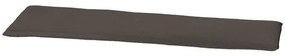 Poduška na lavici VIBRA 180x48 cm - viac variantov Farba: Tmavosivá