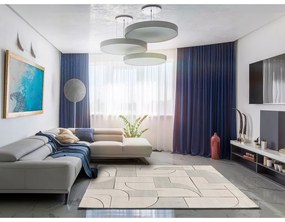 Krémovobiely koberec 120x170 cm Lena – Universal