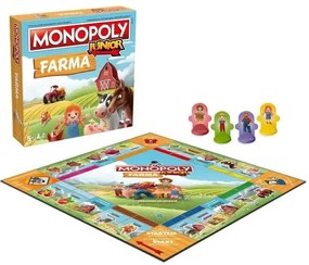 Hasbro Dosková hra Monopoly Junior Farma CZ