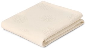 Žakárový obrus, krémový, nadmerná veľkosť