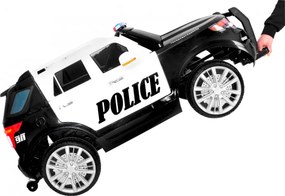 Ramiz Detské policajné SUV na batérie na diaľkové ovládanie + sirény + svetlá + megafón