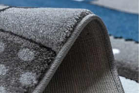 Dywany Łuszczów, Detský kusový koberec Petit Farm animals blue, 120x170, modrá, detská izba