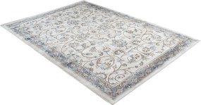 Koberec Dubai CHU biely obdĺžnikový – polypropylén, nízky vlas Rozmer: 80x150 cm