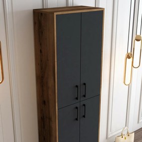 Skriňa Berlin Walnut and Anthracite