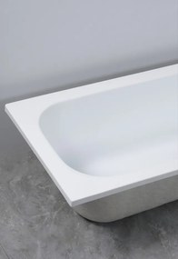 Erga Pureline-O, vaňa 1800x800x400 mm bez nožičiek, biela lesklá, ERG-V07-PURELINE-O-180x080-WH