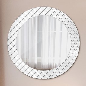 Okrúhle ozdobné zrkadlo Priečny fi 60 cm