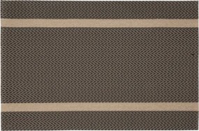 Podložka pod tanier ELLA hnedá / zlatá (6 ks)