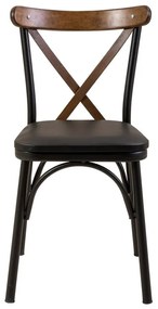 Čierna jedálenská stolička Oliver Sandalyer – Kalune Design